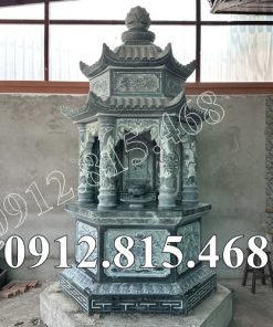 Mẫu tháp đá lục giác đẹp bán tại Đắk Lắk, Phú Yên - Mộ tháp để tro cốt, hài cốt tại Đắk Lắk