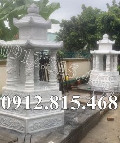 Mẫu tháp đá trắng đẹp bán tại Đắk Lắk, Phú Yên - Mộ tháp thờ tro cốt tại Đắ Lắk