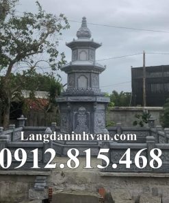 Mẫu tháp để tro cốt, hài cốt bằng đá đẹp bán tại Huế - Bảo tháp đá đẹp tại Thừa Thiên Huế