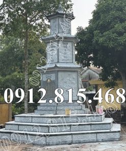TTH75 Tháp đá đẹp bán tại Huế – Xây tháp mộ để tro cốt, hài cốt tại Thừa Thiên Huế