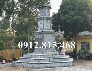 TTH75 Tháp đá đẹp bán tại Huế – Xây tháp mộ để tro cốt, hài cốt tại Thừa Thiên Huế