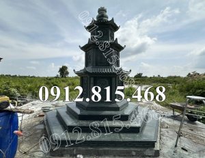 Tháp mộ đá đẹp bán tại Huế 2026 – Xây tháp mộ để tro cốt, hài cốt tại Thừa Thiên Huế