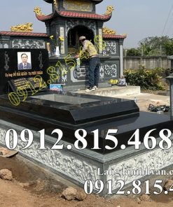 HN Mộ đá hoa cương đẹp bán tại Hà Nội – Mộ đá granite nguyên khối tại Hà Nội