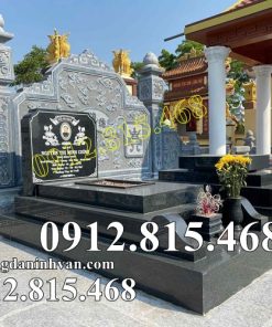HP1516 Mộ đá granite đẹp bán tại Hải Phòng – Mộ đá hoa cương ở Hải Phòng