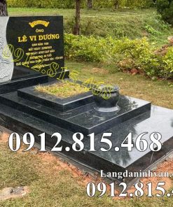 Mẫu mộ đá granite kim sa đẹp bán tại Thái Nguyên - Mộ đá hoa viên tại Thái Nguyên