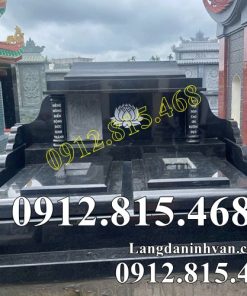 Mẫu mộ đôi đá granite đẹp bán tại Hà Nội - Mộ đôi đẹp tại Hà Nội