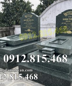 Mẫu mộ đôi đá hoa cương đẹp bán tại Phú Thọ - Mộ đôi đẹp tại Phú Thọ