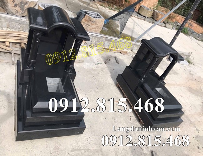 Mẫu mộ tam cấp đá granite đẹp bán tại Thái Nguyên - Mộ tam cấp tại Thái Nguyên
