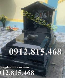 QN14 Mộ đá granite đẹp bán tại Quảng Ninh – Mộ đá hoa cương ở Quảng Ninh