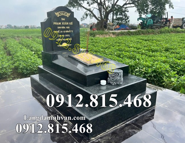 TN Mộ đá granite đẹp bán tại Thái Nguyên 2026 – Mộ hoa cương tại Thái Nguyên