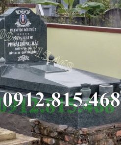 Mẫu mộ đá hoa cương đơn giản đẹp bán tại Đà Nẵng - Mộ đá nguyên khối tại Đà Nẵng