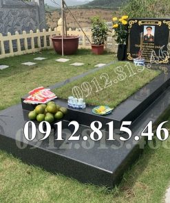 Mẫu mộ đá hoa cương xây kim tĩnh đơn giản đẹp bán tại Đà Nẵng - Mộ đá hoa viên tại Đà Nẵng