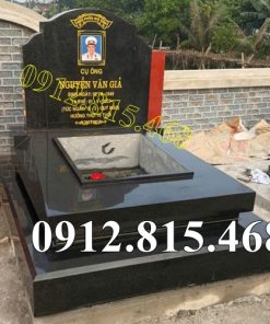 LC25 Mộ đá hoa cương đẹp bán tại Lai Châu – Mộ đá granite tại Lai Châu