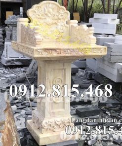 Mẫu bàn thờ thiên đá vàng đẹp bán tại Bình Thạnh, Tân, Phú, Tân Bình, Bình Tân, Phú Nhuận,Gò Vấp, Bình Chánh, Cần Giờ, Hóc Môn, Củ Chi