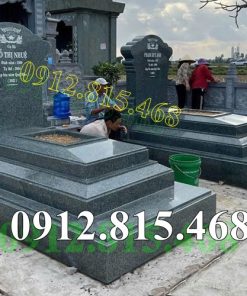 Mẫu mộ đôi đẹp bằng đá hoa cương 070 – Chụp mộ đá đôi đẹp
