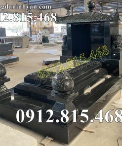 TG Mộ đá hoa cương đẹp bán tại Tiền Giang – Mộ đá granite Kim Sa tại Tiền Giang