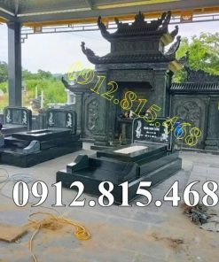 Địa chỉ bán lăng mộ đá xanh rêu tại Bắc Ninh, Bắc Giang - Mẫu lăng mộ đẹp bán tại Bắc Ninh, Bắc Giang