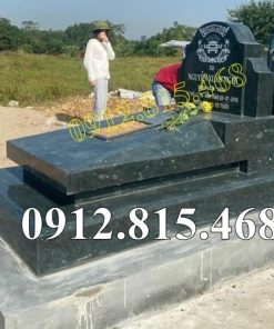 Địa chỉ bán mộ đá xanh rêu đơn giản tại Quảng Ninh - Mộ đá đẹp bán tại Quảng Ninh