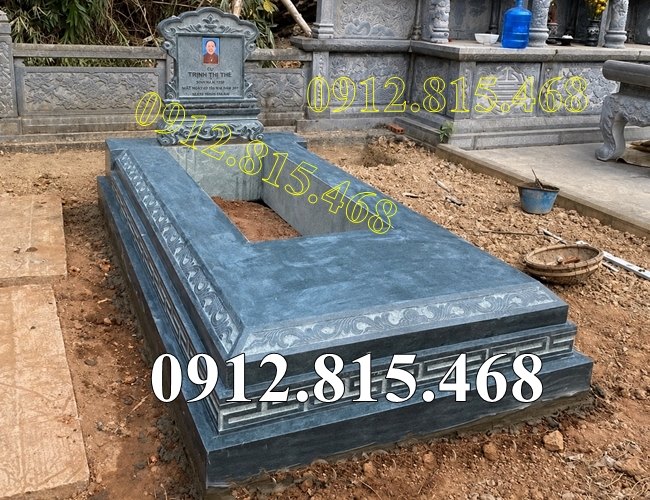 Địa chỉ bán mộ đá xanh rêu tại Hải Phòng, Hải Dương - Mộ đá bán tại Hải Phòng, Hải Dương