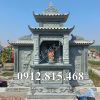 Lăng mộ đá xanh rêu bán tại Thái Nguyên LMXR20 –  Mẫu lăng mộ đẹp tại Thái Nguyên, Bắc Kạn