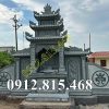 Lăng mộ đá xanh rêu đẹp bán tại Hà Nội LMXR30 –  Lăng mộ đá