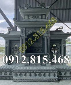 Lăng mộ đá xanh rêu đẹp bán tại Hải Phòng LMXR16 –  Mộ đá tại Hải Phòng, Hải Dương