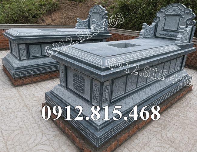 MĐXR19 Mộ đá xanh rêu bán tại Phú Thọ, Vĩnh Phúc – Mộ đá đẹp tại Phú Thọ