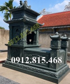 MXR38 Mộ đá xanh rêu bán tại Hà Tĩnh – Mẫu mộ đá đẹp tại Hà Tĩnh