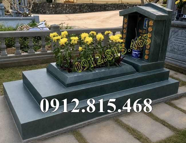 Mẫu mộ đá xanh rêu đẹp bán tại An Giang, Kiên Giang - Mộ đá bán tại Kiên Giang