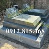 Mẫu mộ đá xanh rêu đơn giản đẹp bán tại Hà Nội MXR30 – Mộ đá tại Hà Nội