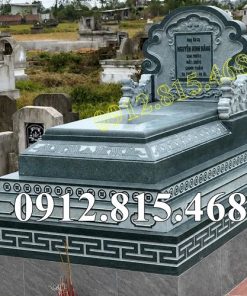 Mẫu mộ đẹp đá xanh rêu Thanh Hóa bán tại Nghệ An - Mộ đá tại Nghệ An