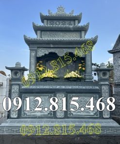 Mẫu mộ đôi đá xanh rêu đẹp bán tại Hải Phòng, Hải Dương - Mộ đá đôi đẹp tại Hải Phòng