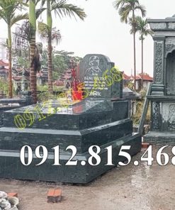 Mẫu mộ đơn giản đẹp đá xanh rêu bán tại Bắc Ninh MDG99 – Mộ đá tại Bắc Ninh, Bắc Giang