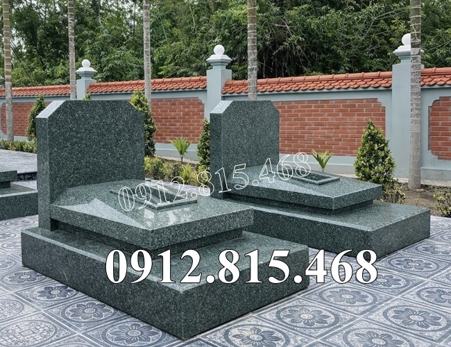 Mộ đá hoa cương đẹp đơn giản, hiên đại bán tại Hà Tĩnh - Mẫu mộ đá đẹp tại Hà Tĩnh
