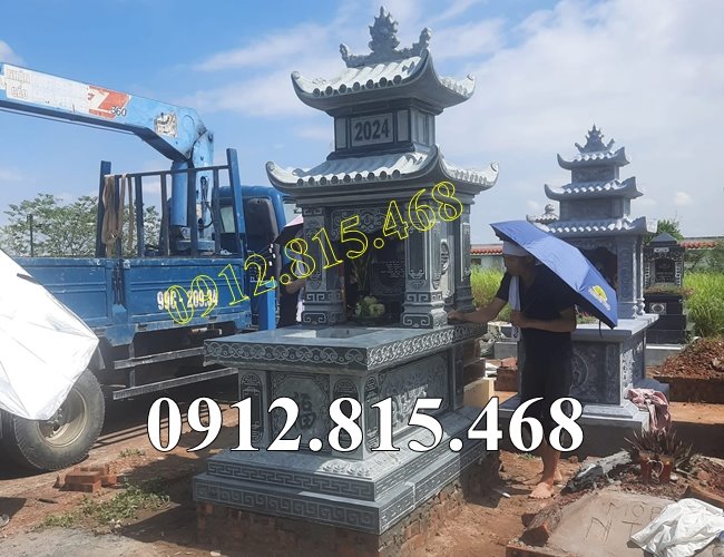 Mộ đá xanh rêu đẹp bán tại Hải Phòng MXR16 – Mộ đá đẹp tại Hải Phòng, Hải Dương