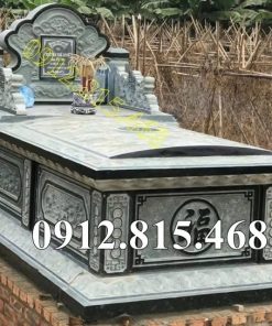 Địa chỉ bán mộ đá xanh rêu, mộ đá tại Lai Châu - Mẫu mộ đá đẹp bán tại Lai Châu