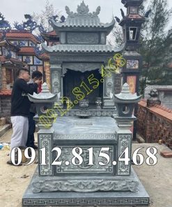 MXR25 Mộ đá xanh rêu bán tại Lai Châu – Mộ đá đẹp tại Lai Châu