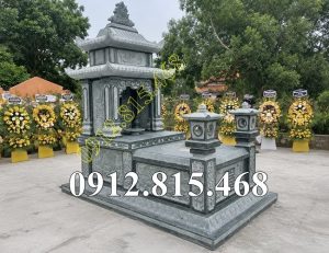 MXR26 Mộ đá xanh rêu bán tại Sơn La – Mộ đá đẹp tại Sơn La