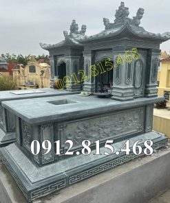Mộ đá xanh rêu Thanh Hóa đẹp bán tại Lai Châu - Mẫu mộ đẹp bán tại Lai Châu