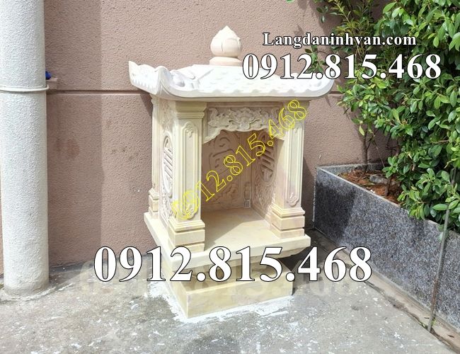 Bàn thiên bằng đá đẹp bán tại Cần Thơ, Hậu Giang, Sóc Trăng - Am thờ thần linh tại Cần Thơ