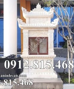 Mẫu miếu thờ đá vàng đẹp bán tại Lâm Đồng - Miếu thờ đẹp tại Lâm Đồng