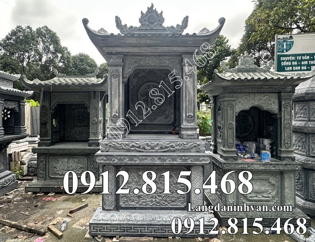 Mẫu miếu thờ thần linh đẹp bán tại Tây Ninh, Long An - Miếu thờ đá tại Tây Ninh